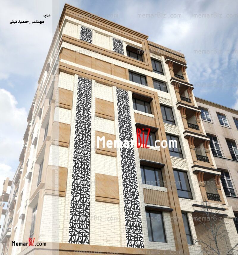 طراحی نما ،بهترین طراح نما ، حمید نبئی ، تایید کمیته نما ، شهرداری ، ساختمان ، منطقه 4 (4)